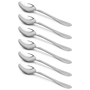 Набор ложек столовых 6шт ПОСУДА ЦЕНТР Вдохновение толщина металла 2мм нержавеющая сталь 000000000001199127