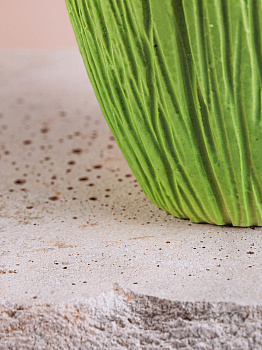 Ваза Европа малая салатовая 20 см ввр-24456 000000000001192001