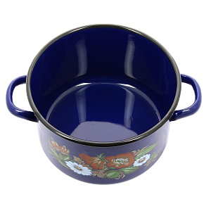 Набор посуды СТАЛЬЭМАЛЬ (1,5л+2,9л+3,9л) цилиндрическая форма эмалированная сталь 000000000001114769