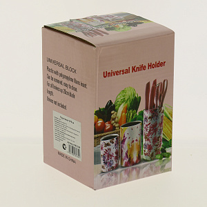 Подставка для ножей 14х9см M010116/R010350 пластик 000000000001184939