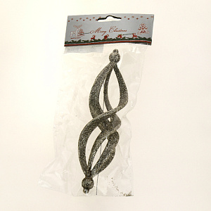 Декоративное украшение 18х5см Сосулька пластик R010537 000000000001192290