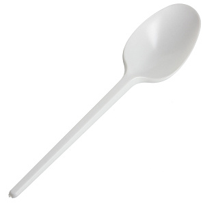 Набор одноразовых столовых ложек Фопос, пластик,  10 шт. 000000000001004069