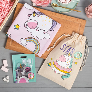 Набор кухонный в мешочке Kitchen star (полотенце + формочки для печенья) 4685253 000000000001200858