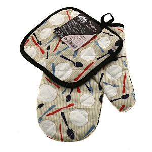Набор кухонный варежка+прихватка 23*15,5и15,5*15,5ложкиPC020175 000000000001184670