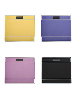 Весы напольные 26х26см электронные до 180кг в ассортименте тип батареи ААА закаленное стекло/пластик 000000000001227239