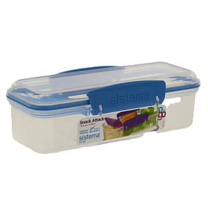 Контейнер для хранения продуктов 0,41л прямоугольный TO GO SISTEMA. Контейнер имеет небольшое внутреннее отделение с крышкой.21479 000000000001197087