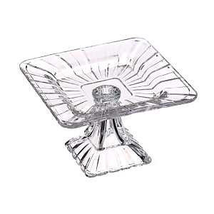 Квадратное блюдо на ножке Стип Кат Soga, 16 см 000000000001127616