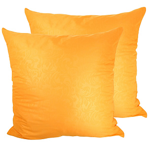 Наволочки DE'NASTIA2шт (70х70см) желтый микрофибра C010420 000000000001118960