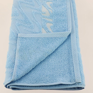 Полотенце 70х130см ДМ Брилианс махровое плотность 390гр/м голубой 100% хлопок ПЛ3501-3873,14-4311 000000000001198587