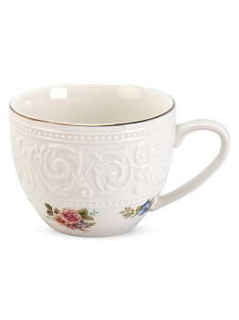 Пара чайная 250мл Цветы-1 подарочная упаковка фарфор 000000000001228616