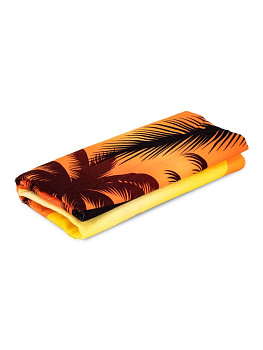 Полотенце пляжное 70х140см Закат микрофибра полиэстер 000000000001227519