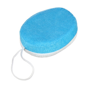 Мочалка С махрой Lubby, поролон, хлопок 000000000001135489