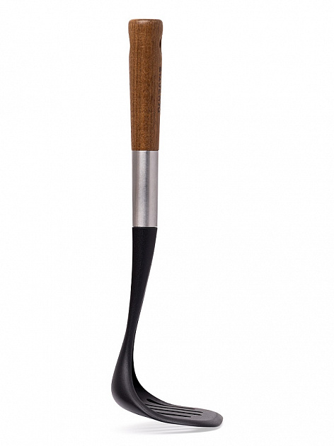 Картофелемялка 30x9,5см DE'NASTIA деревянная ручка из акации с нержавеющей сталью пластик 000000000001211562