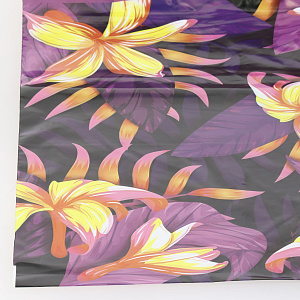 Пакет с прорубной ручкой 30х40см 50мкм ИНТЕРПАК Бразильская ночь полиэтилен 000000000001215303