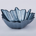 Ваза-конфетница 16см SIGMA GLASS серый металик стекло 000000000001213733