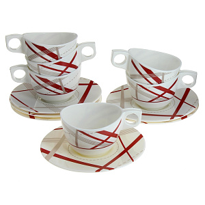 Чайный набор Couture Bone, 220мл, 12 предметов 000000000001076930