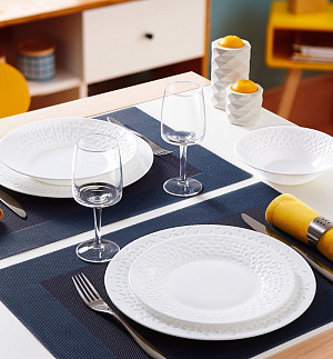 ALIZEE EPONA Набор столовой посуды 19 предметов L4532 000000000001144421