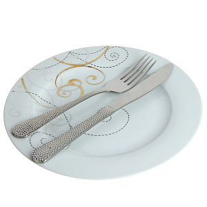 Обеденная тарелка Ариадна Matissa, фарфор, 23 см 000000000001082309