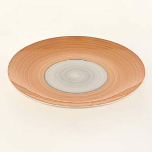 Тарелка обеденная 27см ELRINGTON АЭРОГРАФ Оранж керамика 000000000001205669