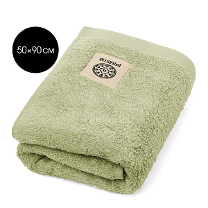 Полотенце 50х90см DE'NASTIA SOFT COLLECTION оливковый хлопок-100% 000000000001216116
