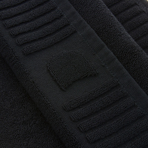 Коврик для ванной махровый DE'NASTIA 50х70см черный 100%Хлопок пл.720г/м2 M000005 000000000001108241