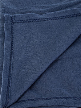 Плед 160х120см FORA плотность 130гр/м синий полиэстер 000000000001229004