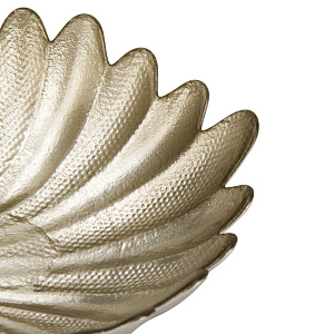 Ваза-конфетница 14см GLASSCOM Ракушка Champagne стекло 000000000001219186