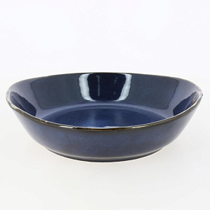 Тарелка суповая 25см 1,2л DE'NASTIA большая синий керамика 000000000001210843