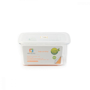 Контейнер пищевой тритан "Wellslock" с крышкой, 2,5л 000000000001164233