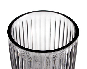 Ваза для цветов 29,5см GARBO GLASS серый стекло GB15/CN0986 000000000001218001