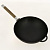 Сковорода WOK TimA 26см чугунная деревянная ручка стеклянная крышка в подарочной коробке 1526С 000000000001200716