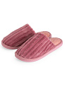 Тапочки домашние 40-41 женские плюшевые розовый полиэстер/ТПР 000000000001228823