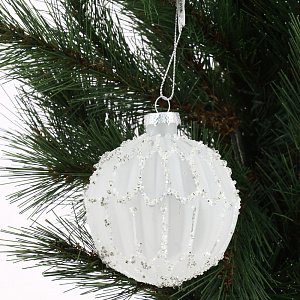 Украшение декоративное Шар 1шт 10см DARLENS Грани стекло 000000000001209973