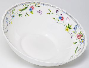 Салатник 17,5см 650мл OLAFF МАНУЭЛА опал 000000000001211216