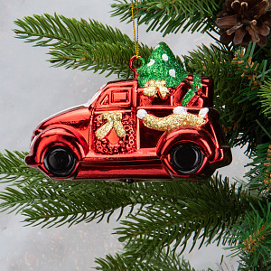 Декоративное украшение Машинка 13х7,5х9,4см MANDARIN пластик 000000000001209357