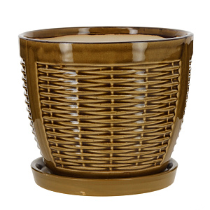 Цветочный горшок Almas, 0.6л, керамика 000000000001171939