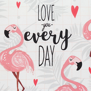 Набор кухонный в мешочке Фламинго (полотенце + формочки для печенья) 4685255 000000000001200859