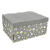 Коробка для хранения Звездное небо 370x280x180мм Крышка-дно белый/бурый Т23 Е Д20104/№2 000000000001205121