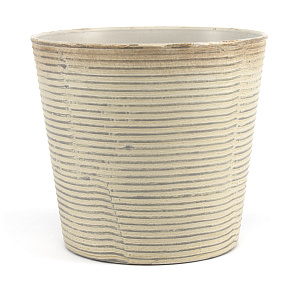 Кашпо 14х13см Retro Стакан микс пластик 000000000001216364