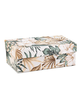 Коробка подарочная 12x6,5x4см РУТАУПАК ТРОПИКИ картон 000000000001222353