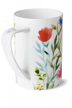 Кружка 425мл APOLLO GENIO Flores Cilindro фарфор FLC-425 000000000001194861