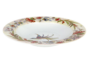 Тарелка суповая 21,5см 300мл Bright Ornamental фарфор 000000000001218886