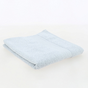 Полотенце махровое 60х100см LUCKY бордюр полосы серое 100% хлопок 000000000001208932