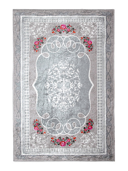 Ковр 60х90 100%пэ сер M000060 Тур узор2 000000000001187180