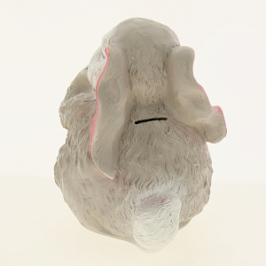 Копилка зайчик с монеткой, 25 см 000000000001185285