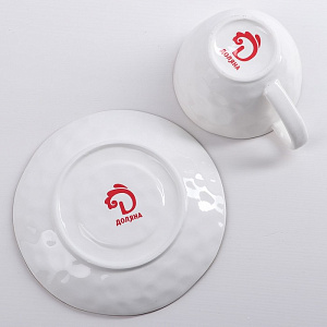 Пара чайная 250мл/16см ДОЛЯНА Юпитер керамика 000000000001210604