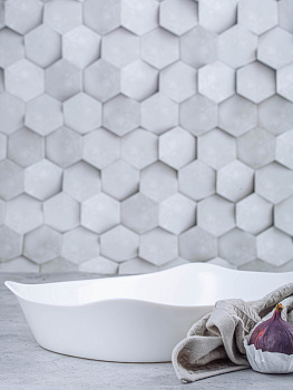 Блюдо для запекания 34х25см SMART CUISINE CARIN прямоугольная опал P4027 000000000001202918