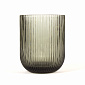 Стакан для воды 280мл GARBO GLASS Grey низкий стекло