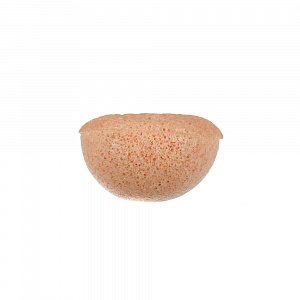 Воздушный спонж для лица с розовой глиной The Konjac Sponge company 000000000001127424