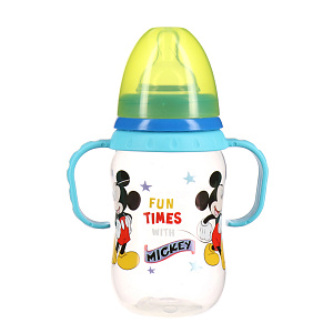 Бутылочка с соской от 6 месяцев Микки и Минни  Lubby&Disney baby, 250мл 000000000001135535